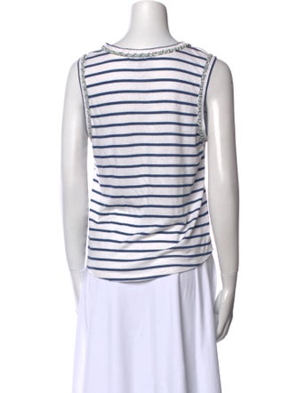 Generation Love Striped Scoop Neck Top