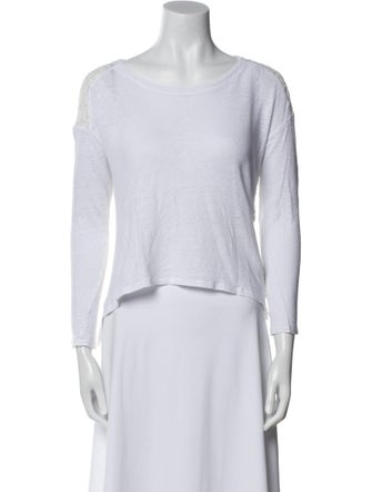 Generation Love Linen Bateau Neckline Top