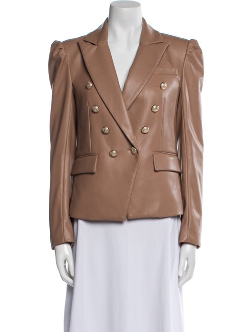 Generation Love Faux Leather Blazer