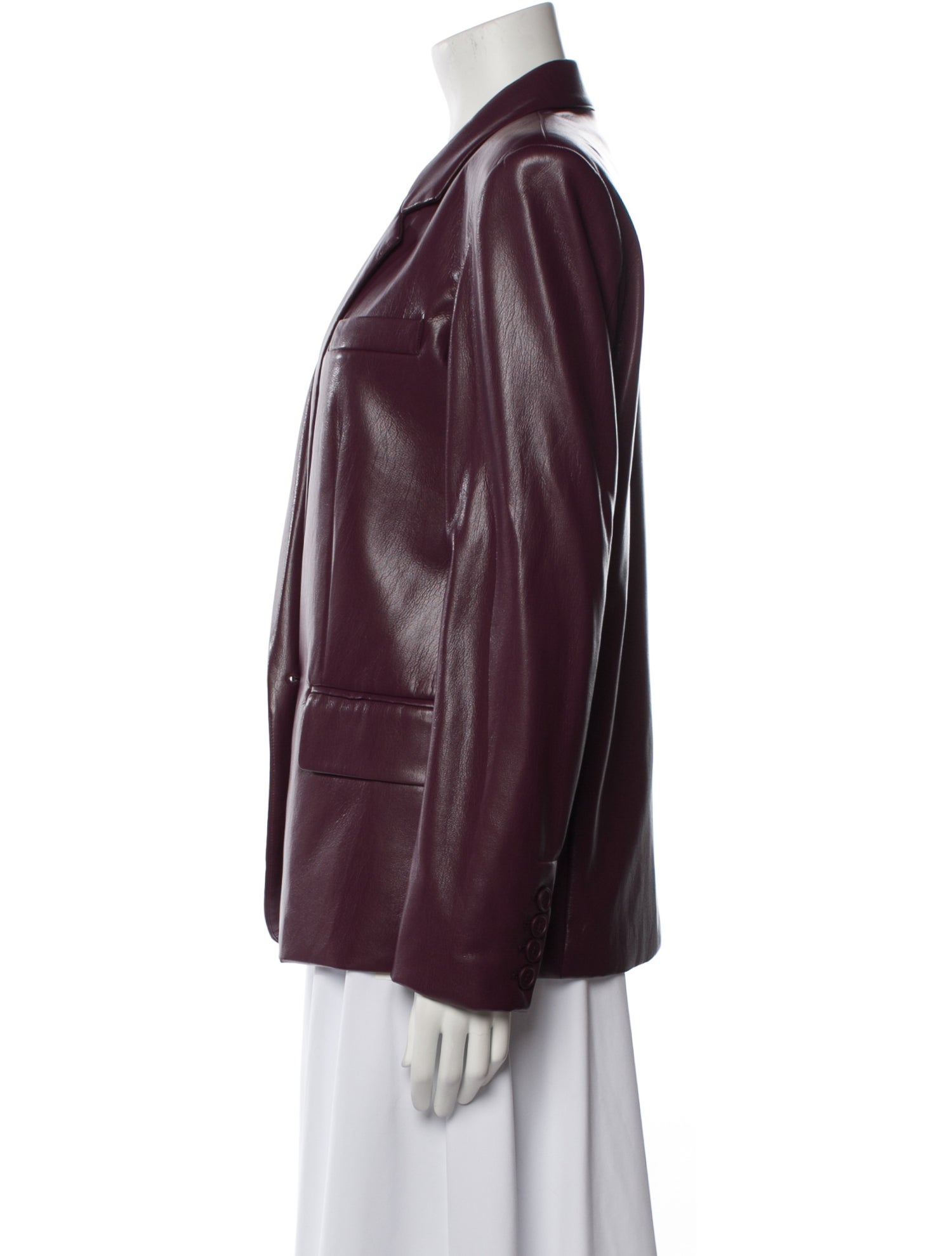Generation Love Faux Leather Blazer