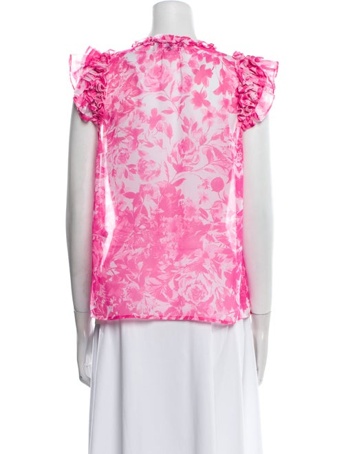 Generation Love Floral Print V-Neck Blouse