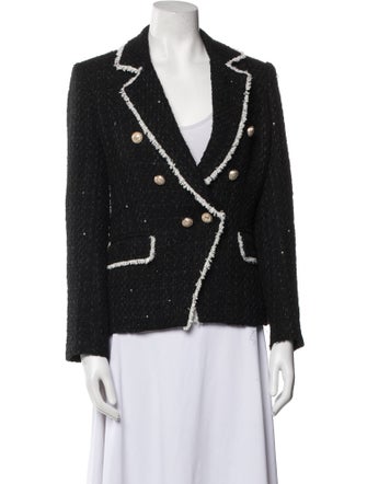 Generation Love Tweed Pattern Blazer