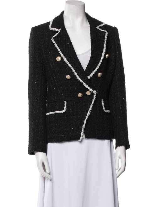 Generation Love Tweed Pattern Blazer