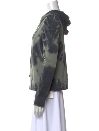 Generation Love Tie-Dye Print Cowl Neck Sweatshirt