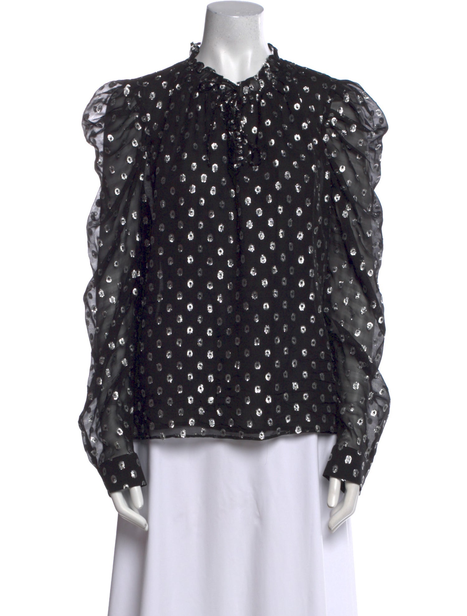 Generation Love Silk Floral Print Blouse