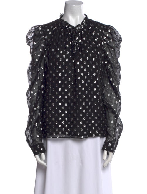 Generation Love Silk Floral Print Blouse