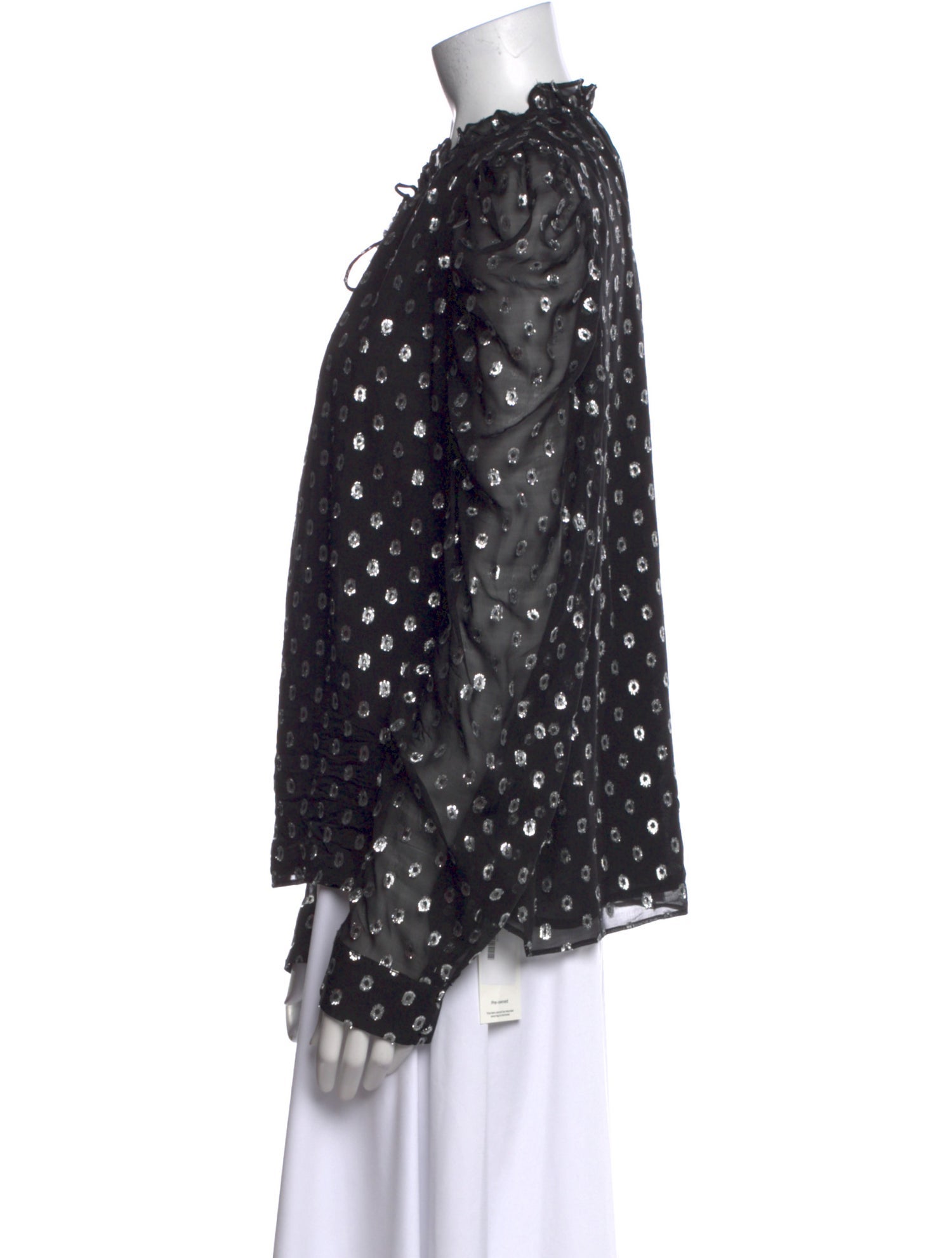 Generation Love Silk Floral Print Blouse