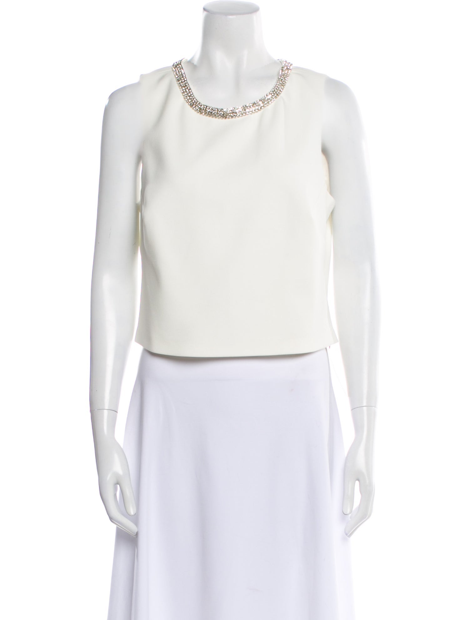 Generation Love Scoop Neck Sleeveless Crop Top