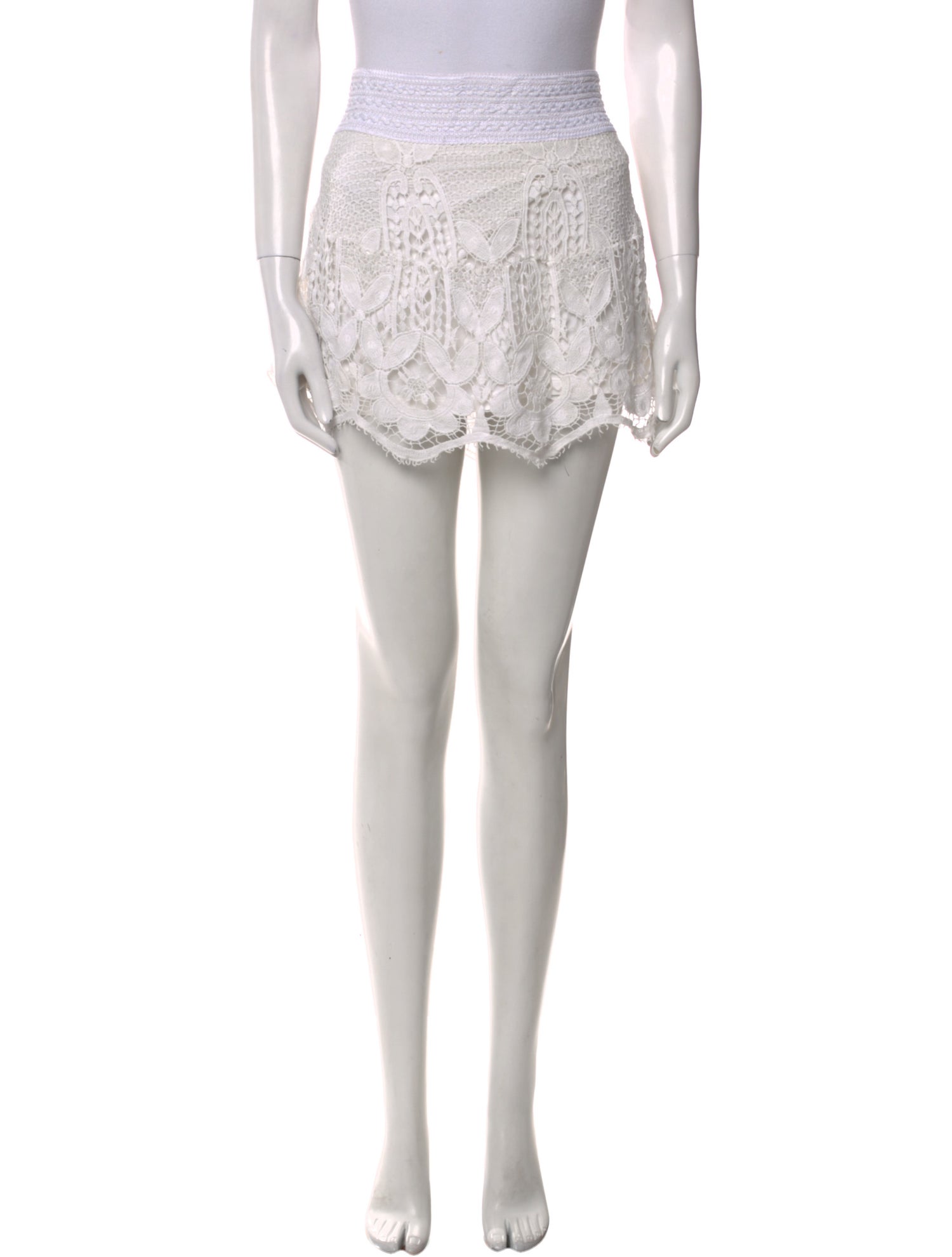 Generation Love Lace Pattern Mini Skirt