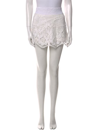 Generation Love Lace Pattern Mini Skirt