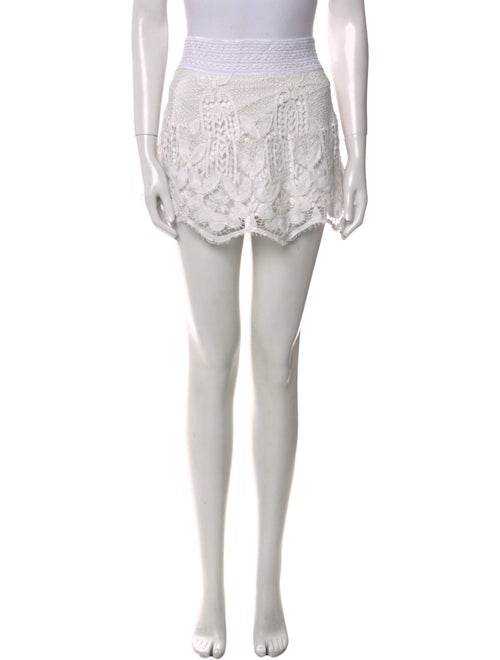 Generation Love Lace Pattern Mini Skirt