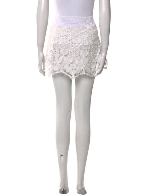 Generation Love Lace Pattern Mini Skirt
