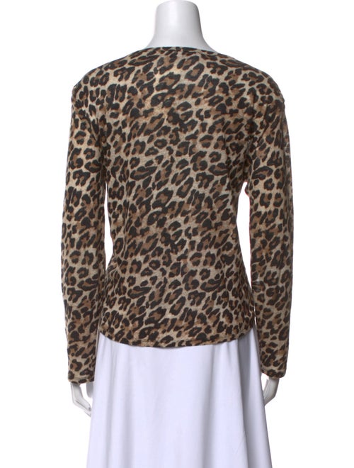 Generation Love Linen Animal Print Blouse