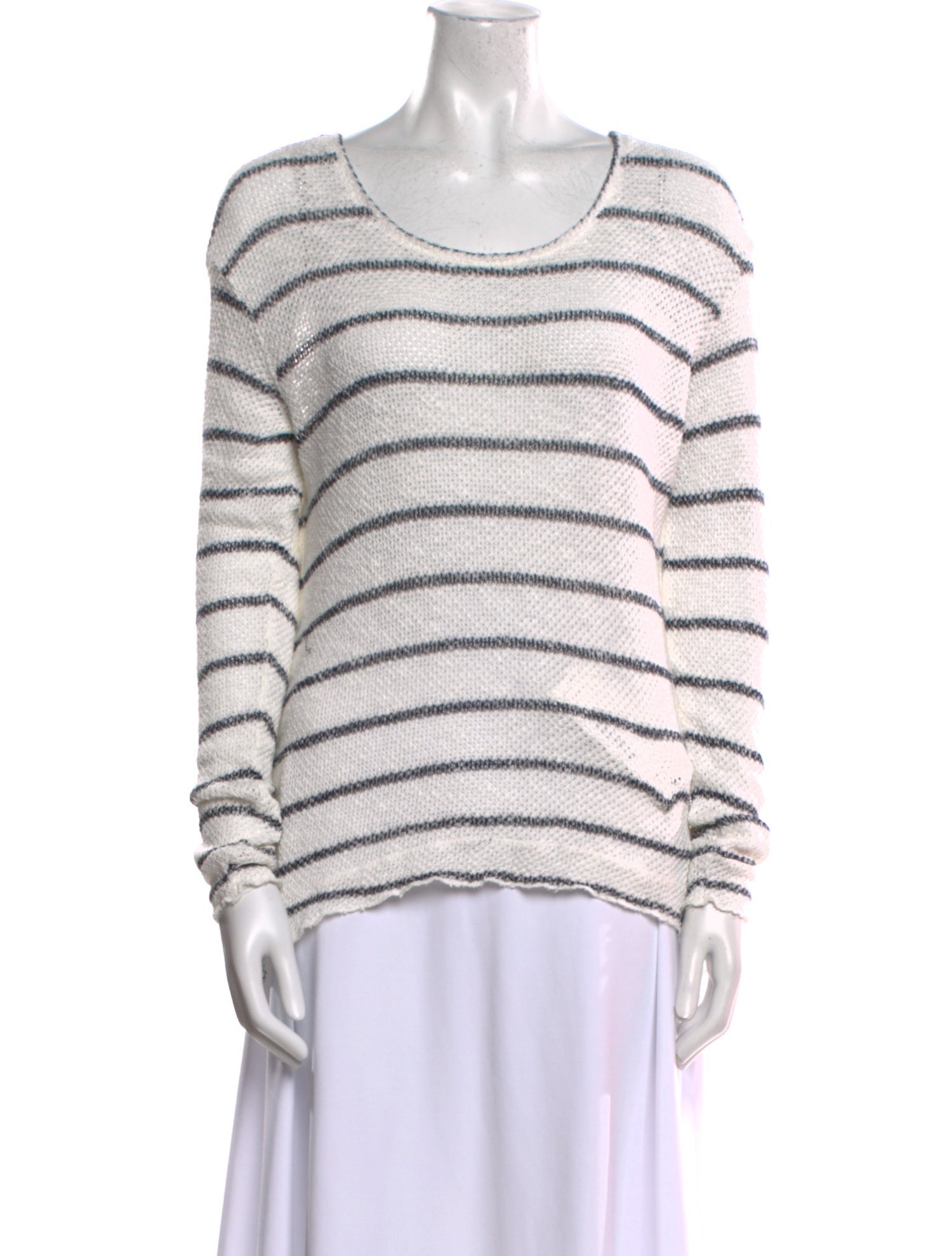 Generation Love Striped Scoop Neck Top
