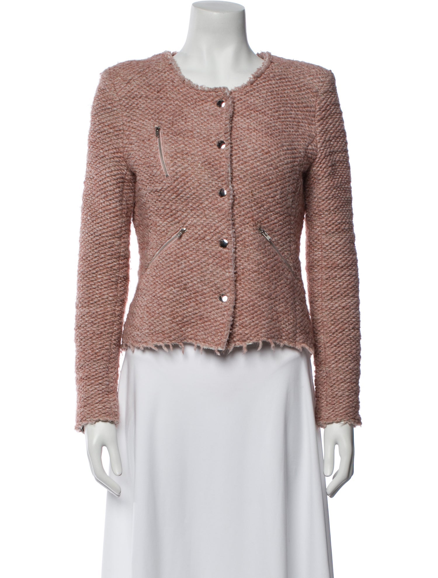 Generation Love Virgin Wool Tweed Pattern Evening Jacket