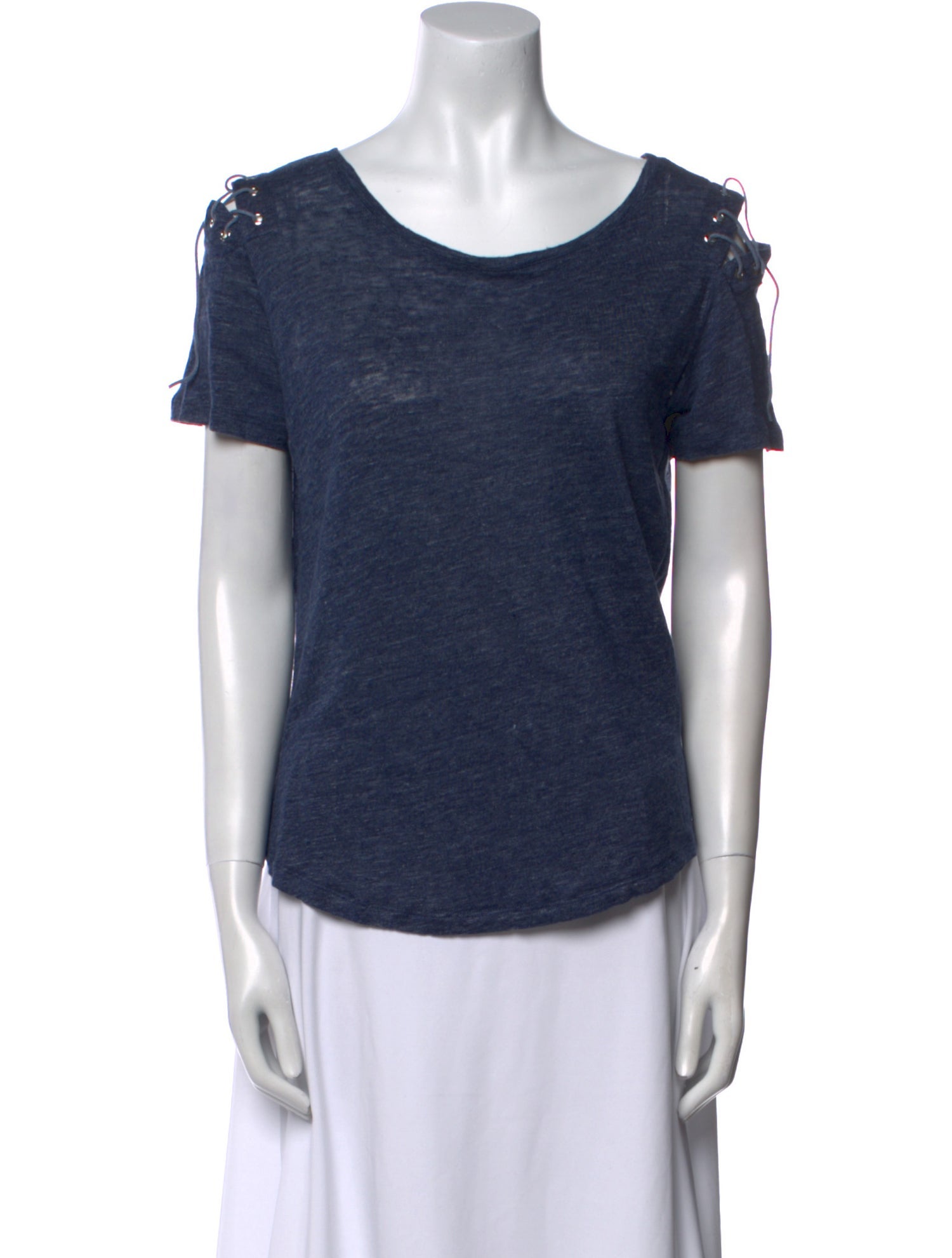 Generation Love Linen Scoop Neck T-Shirt