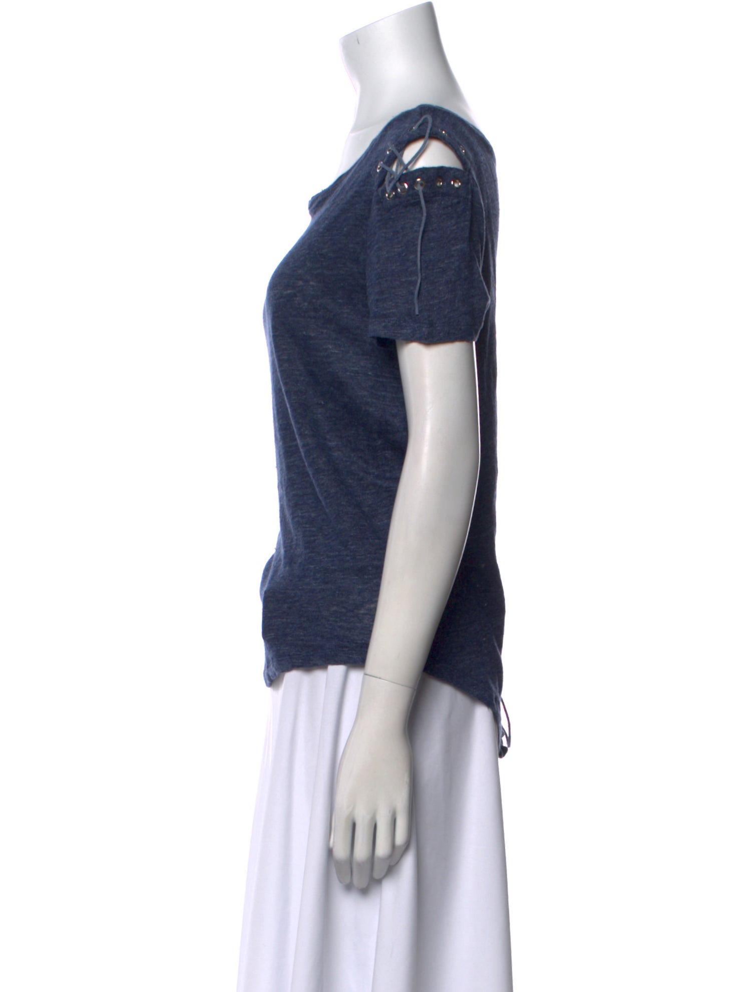 Generation Love Linen Scoop Neck T-Shirt