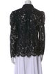 Generation Love Lace Pattern Long Sleeve Button-Up Top