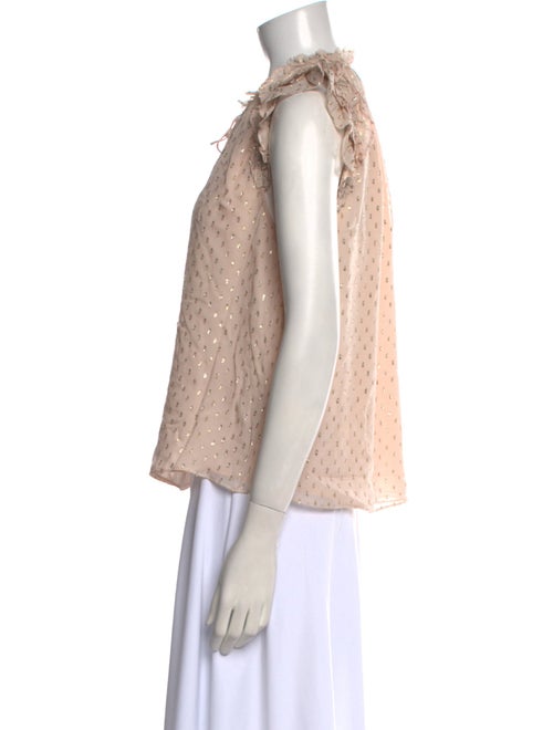 Generation Love Silk Crew Neck Blouse