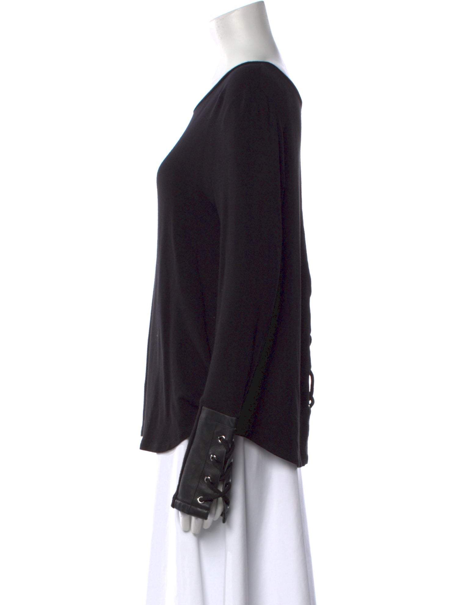 Generation Love Scoop Neck Long Sleeve Blouse