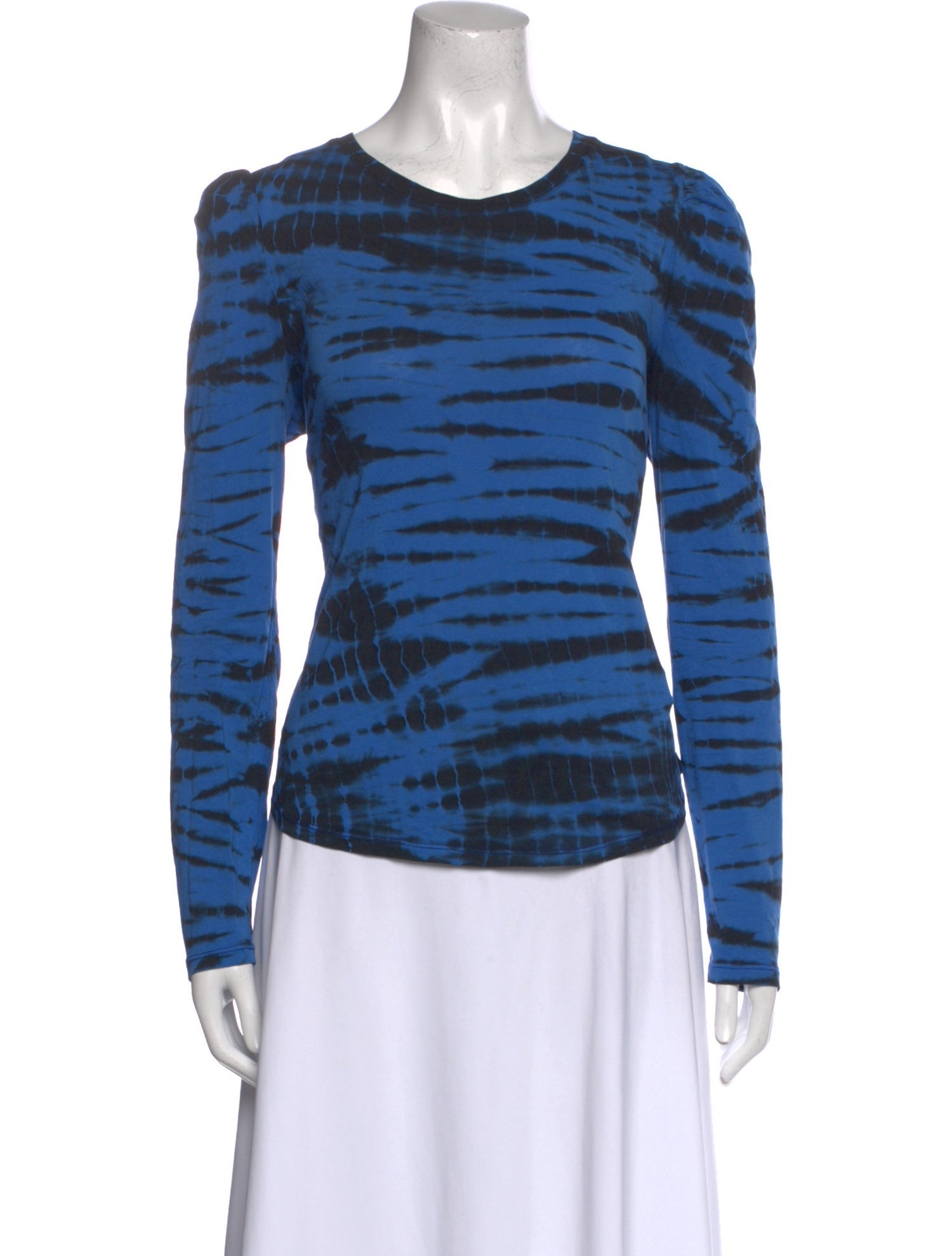 Generation Love Tie-Dye Print Scoop Neck Top