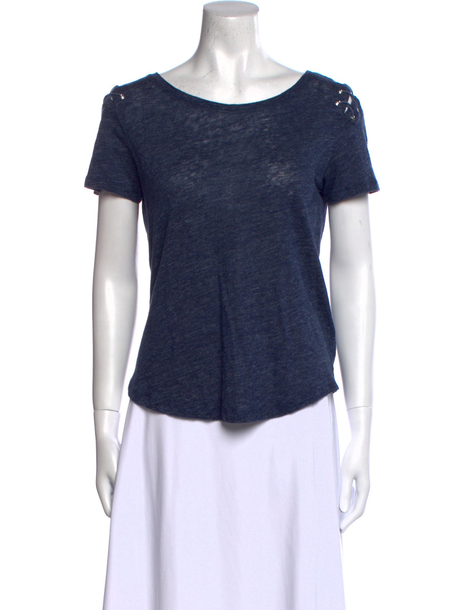 Generation Love Linen Scoop Neck T-Shirt