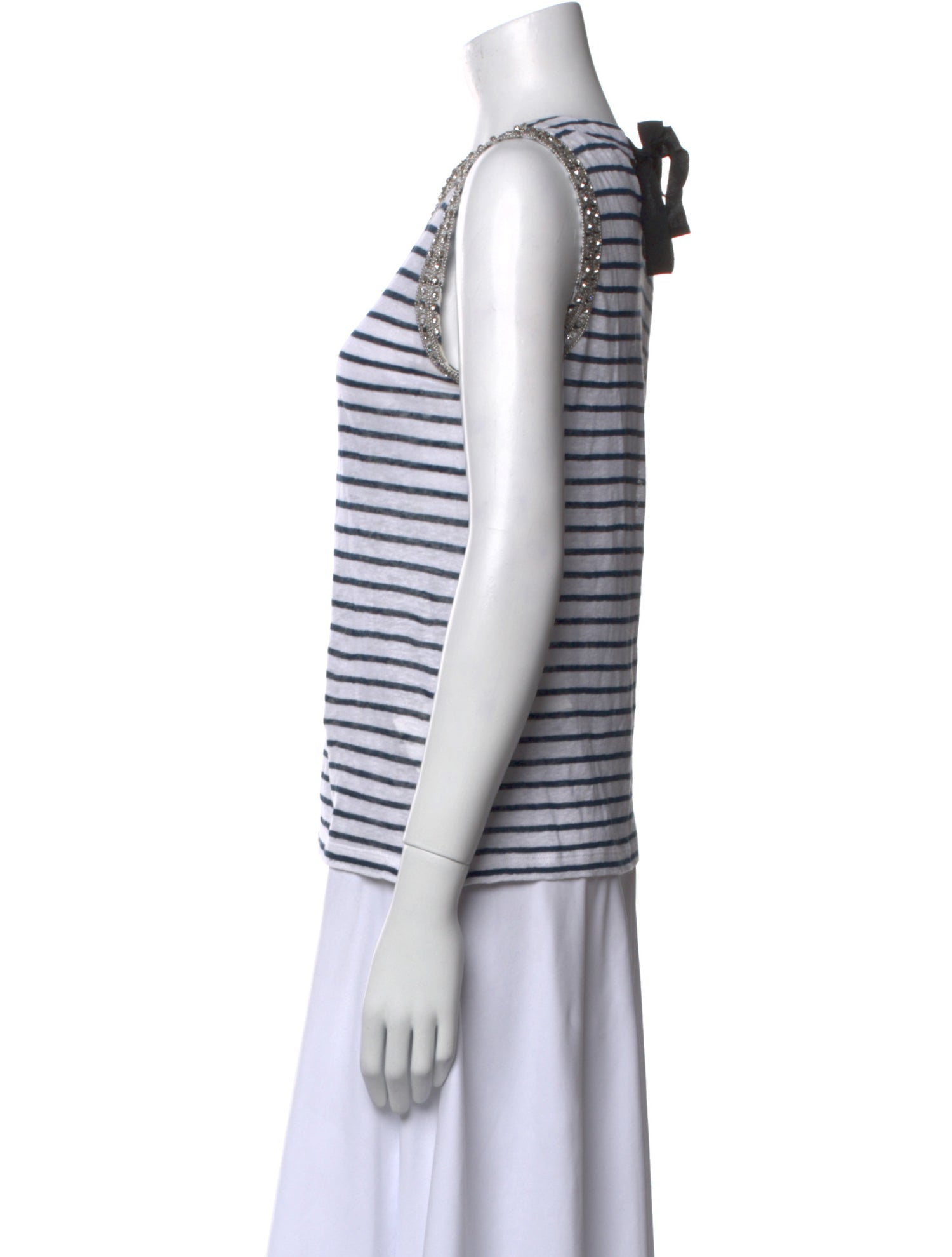 Generation Love Linen Striped Top