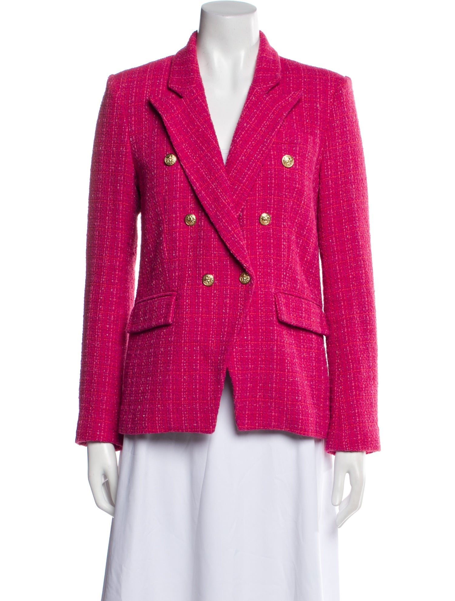 Generation Love Plaid Print Blazer