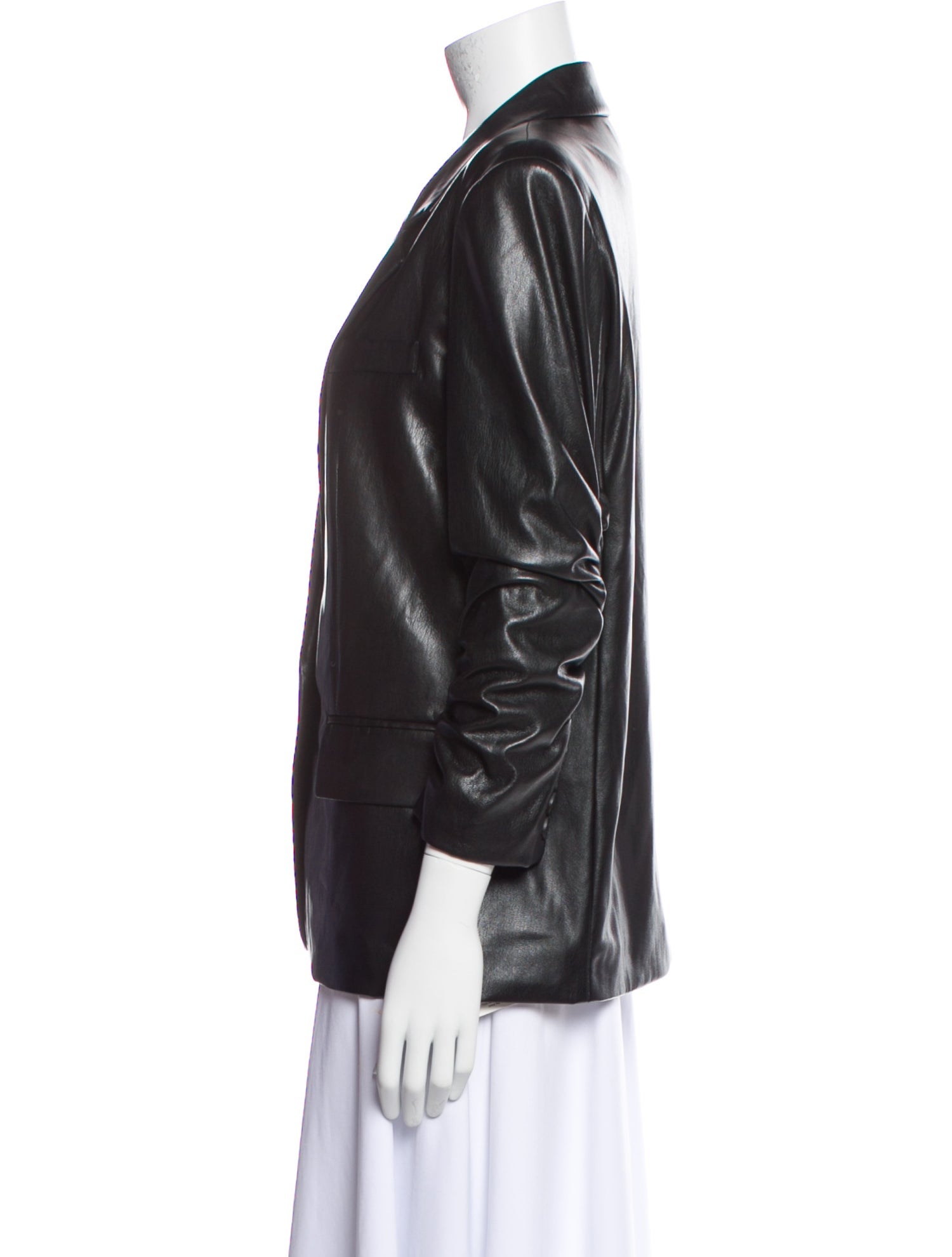 Generation Love Faux Leather Blazer