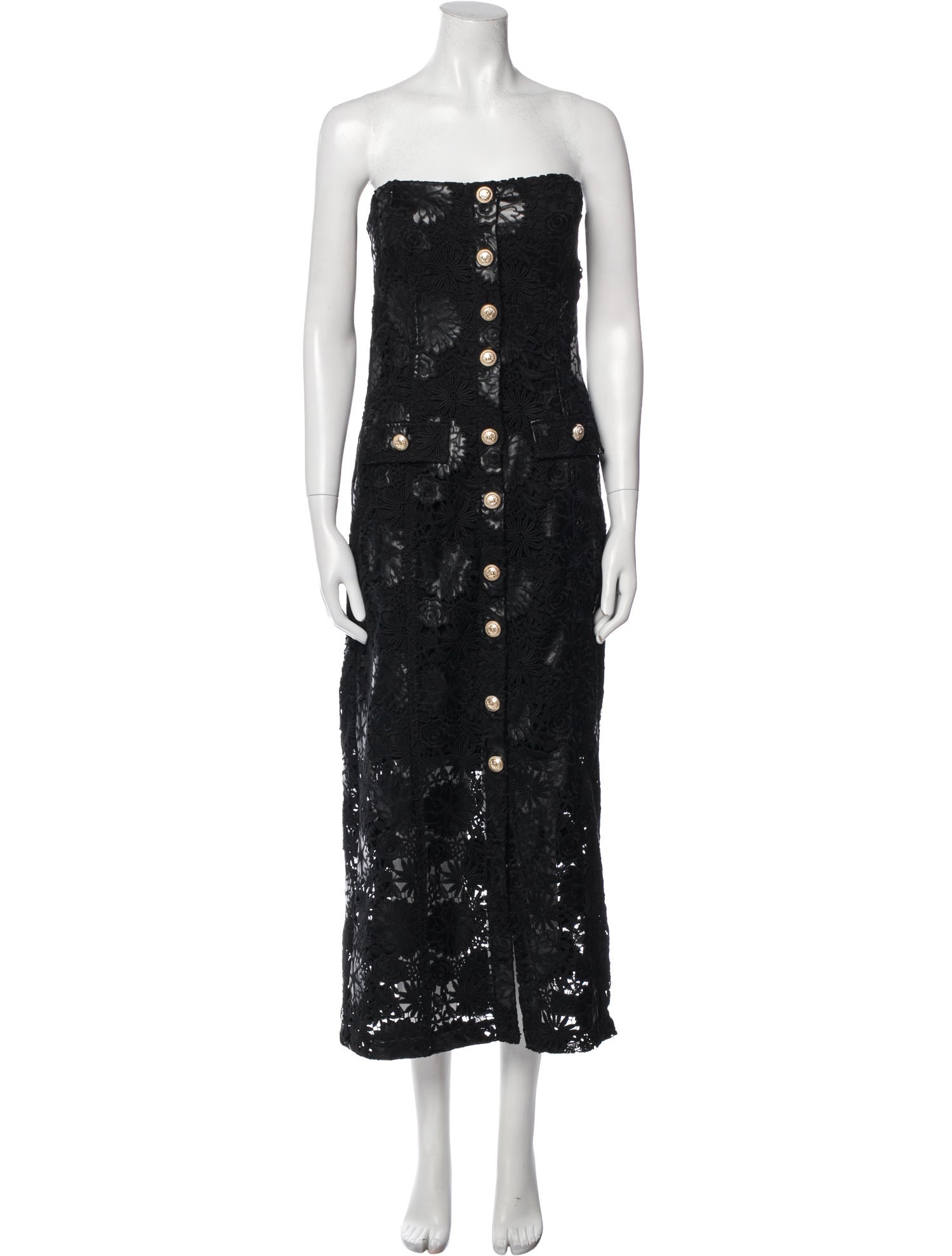 Generation Love Strapless Midi Length Dress