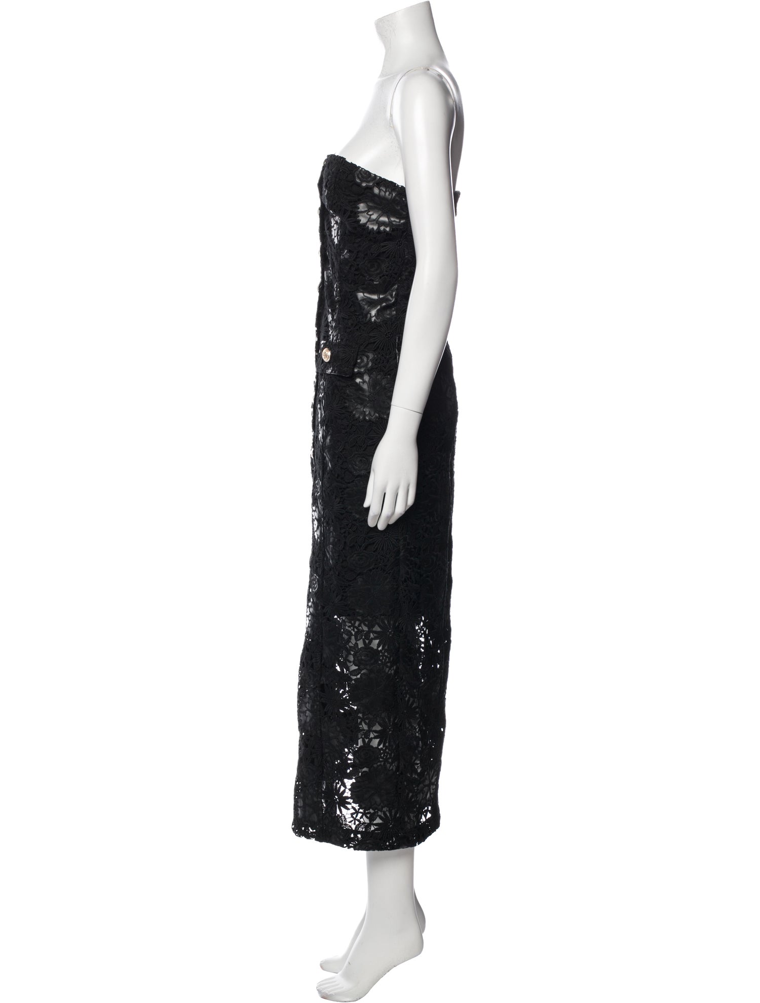 Generation Love Strapless Midi Length Dress