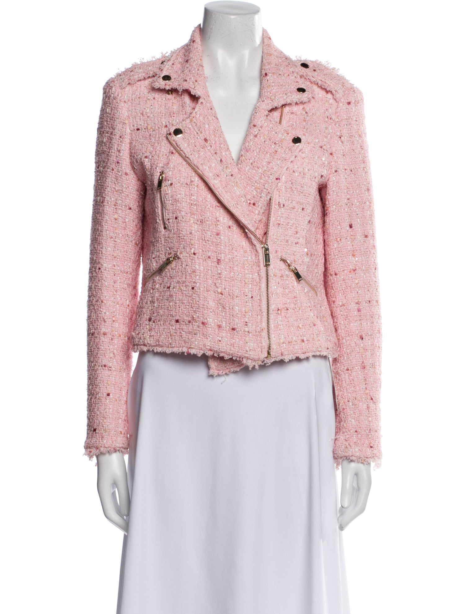 Generation Love Tweed Pattern Blazer