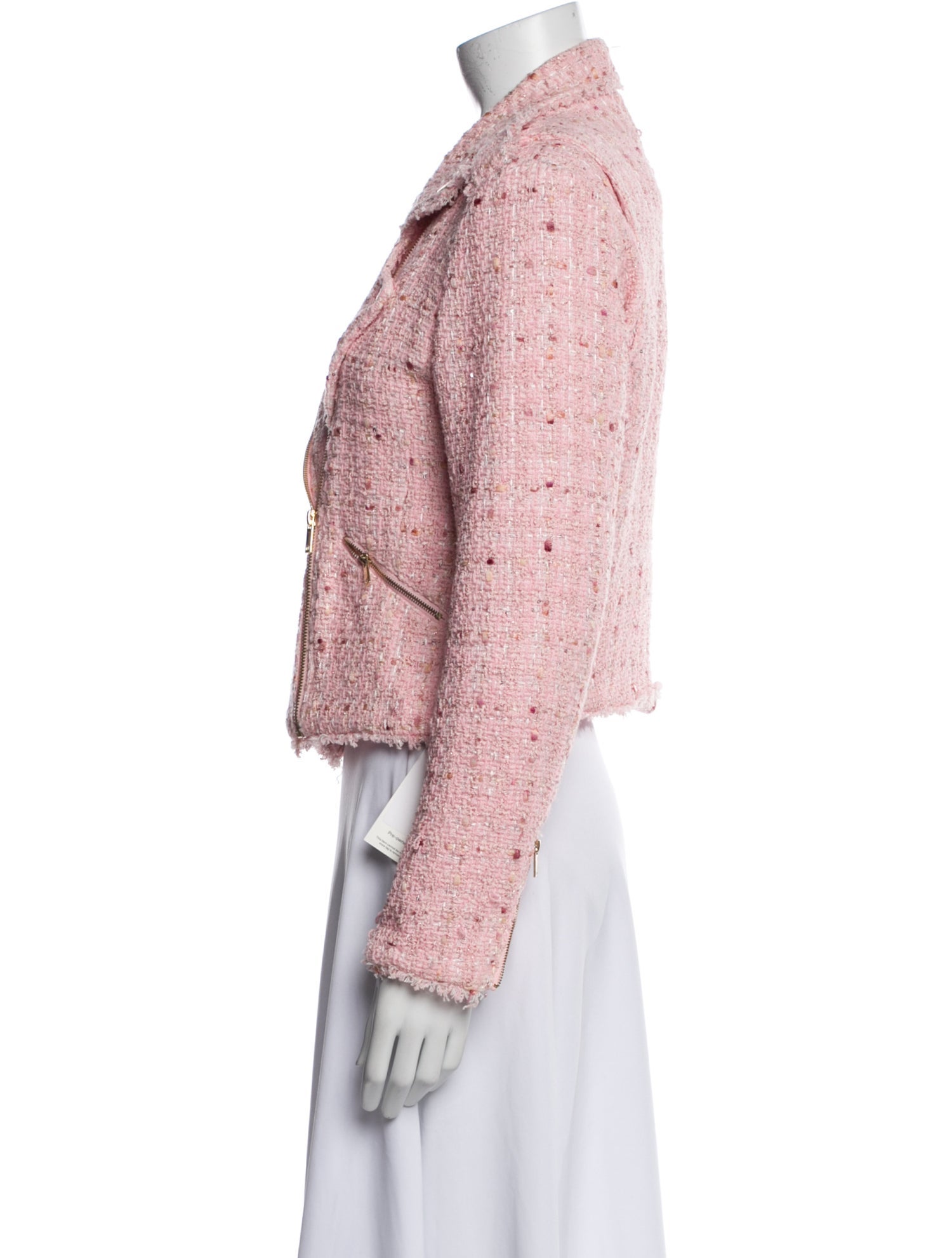 Generation Love Tweed Pattern Blazer