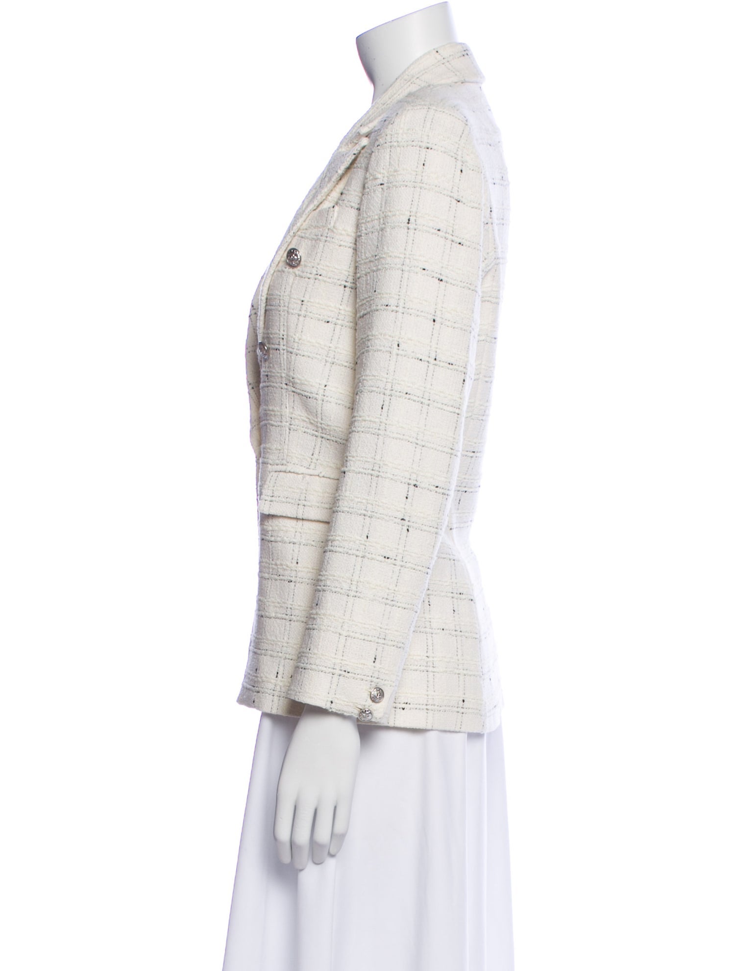 Generation Love Plaid Print Blazer