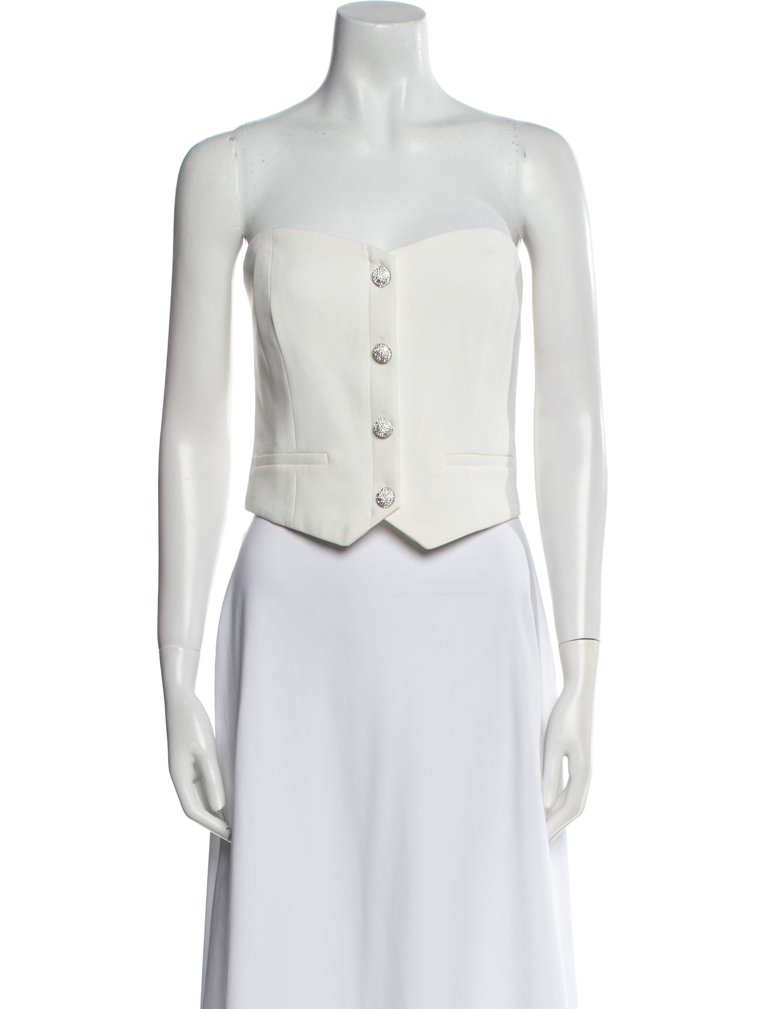 Generation Love Strapless Crop Top