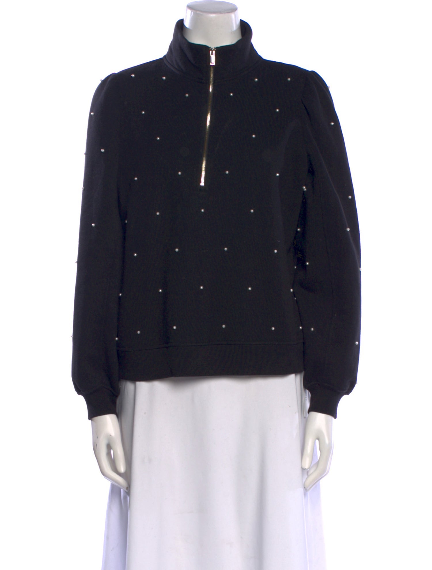 Generation Love Mock Neck Long Sleeve Sweatshirt