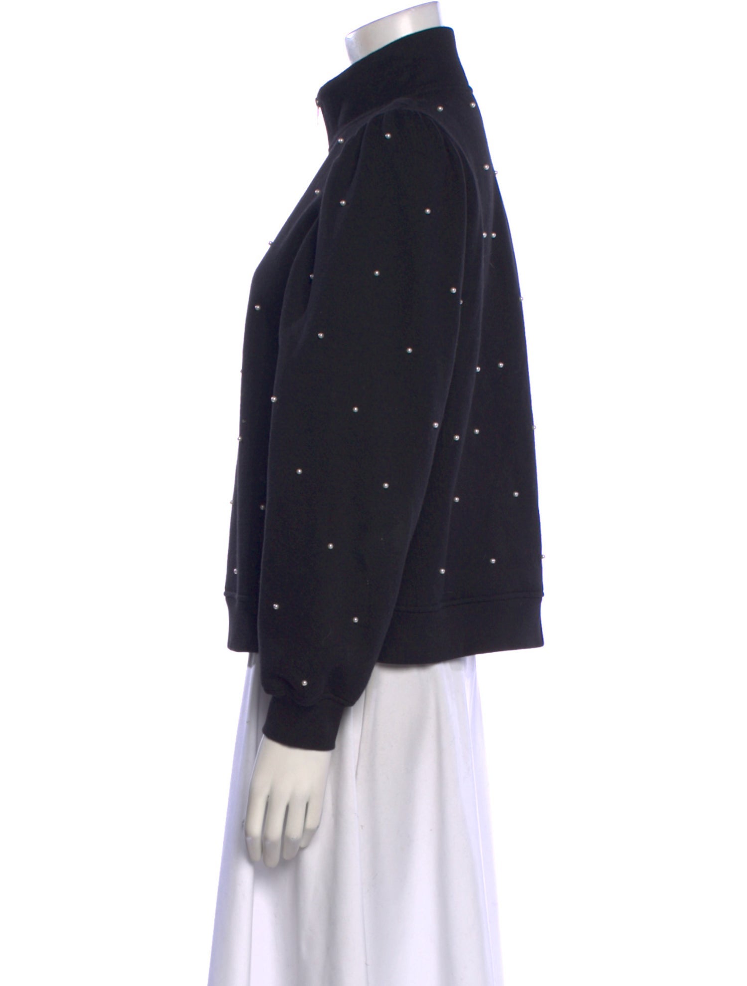 Generation Love Mock Neck Long Sleeve Sweatshirt