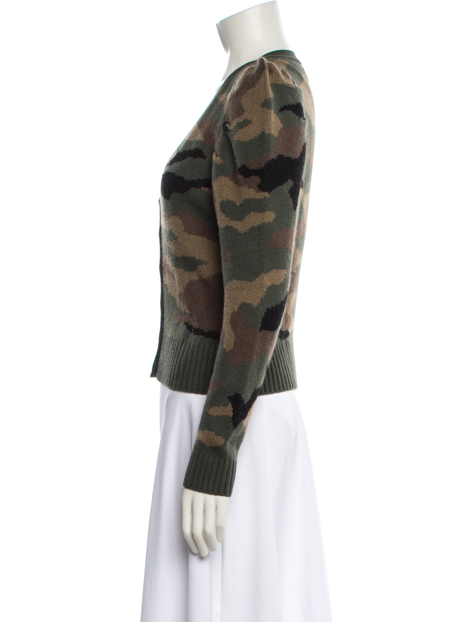 Generation Love Wool Camouflage Print Sweater