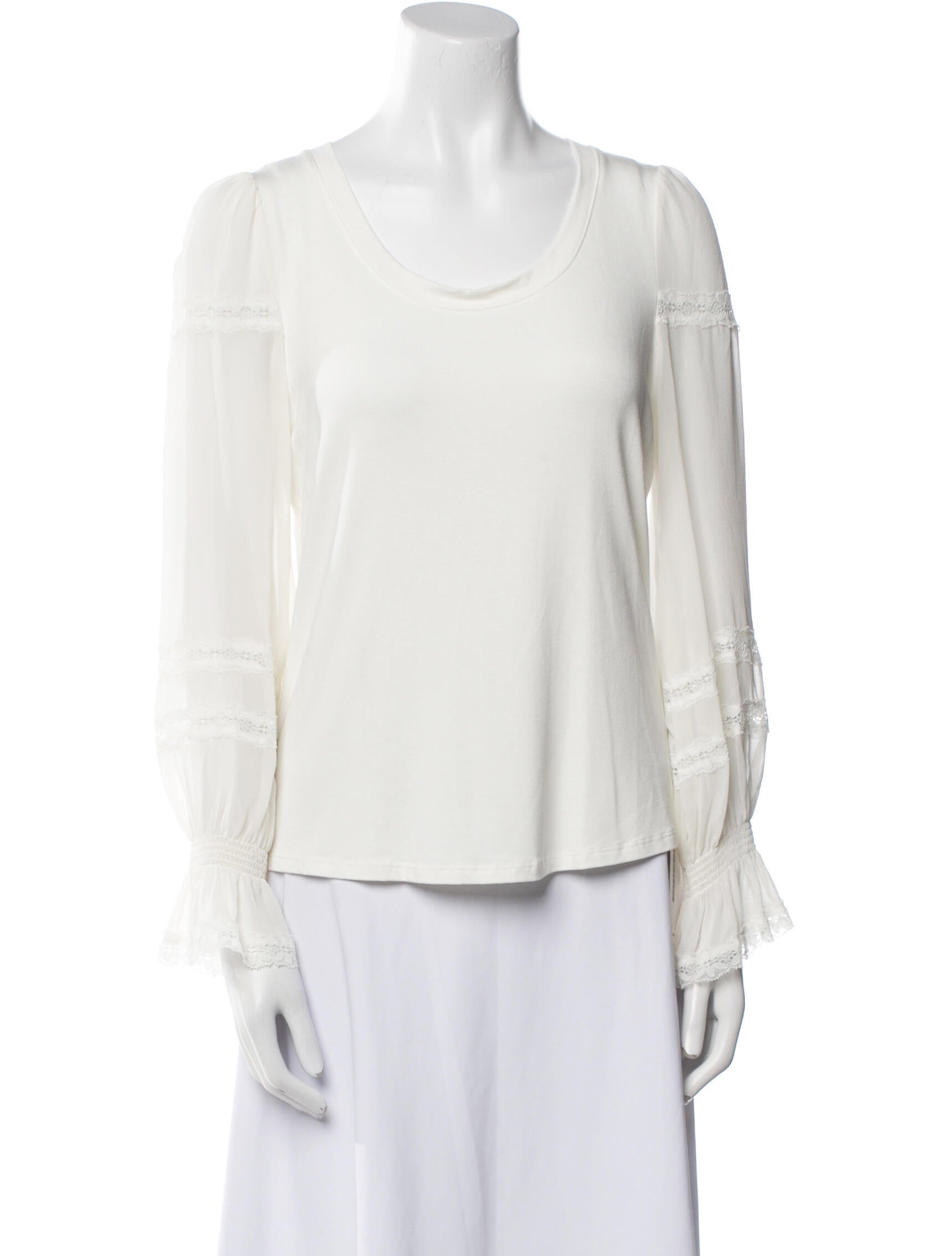 Generation Love Scoop Neck Three-Quarter Sleeve Blouse w/ Tags