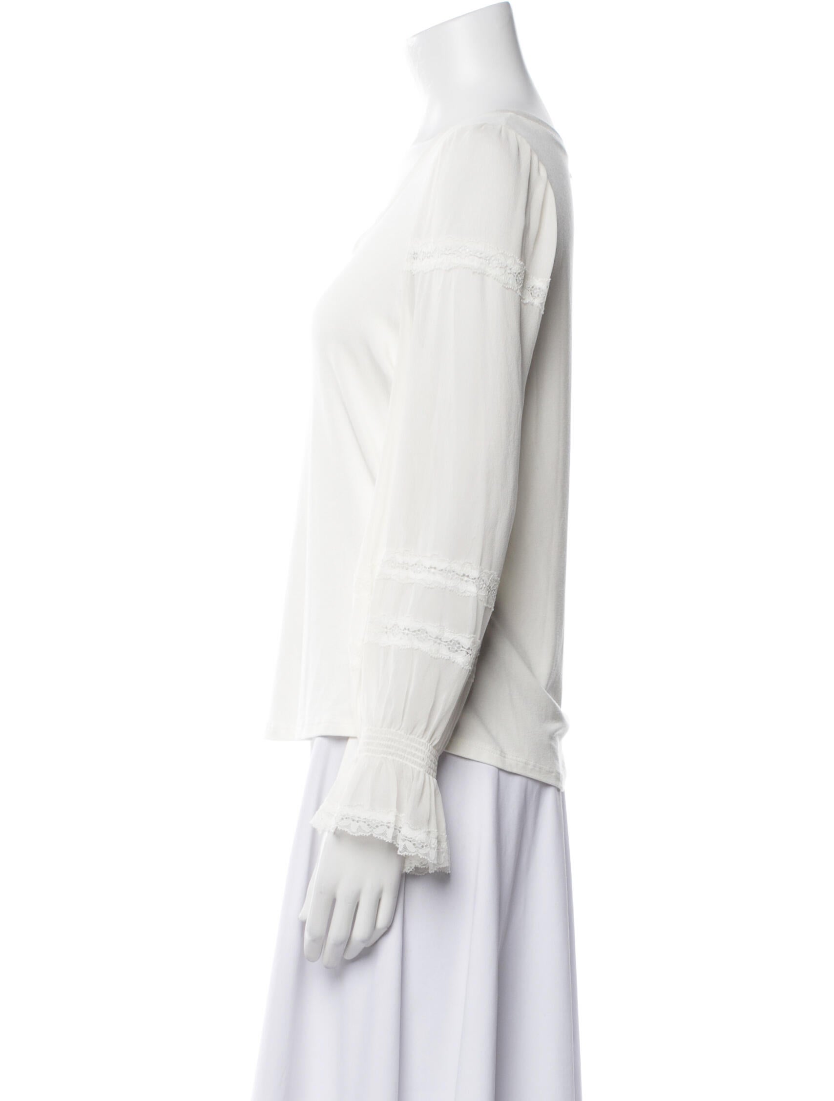 Generation Love Scoop Neck Three-Quarter Sleeve Blouse w/ Tags