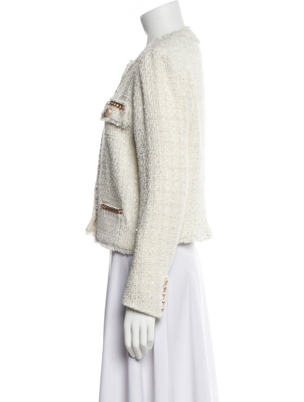 Generation Love Tweed Pattern Evening Jacket - image 2