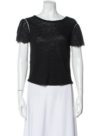 Pre-owned Generation Love Crew Neck Short Sleeve T-shirt In Black