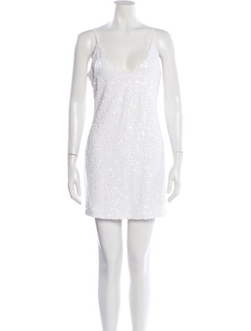 Pre-owned Generation Love V-neck Mini Dress W/ Tags In Purple
