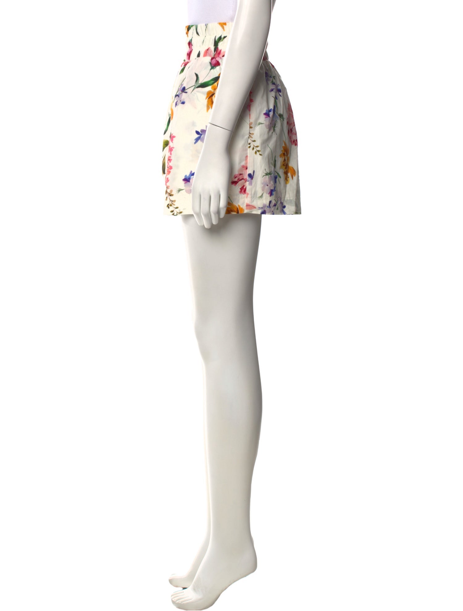 Generation Love Floral Print Mini Shorts