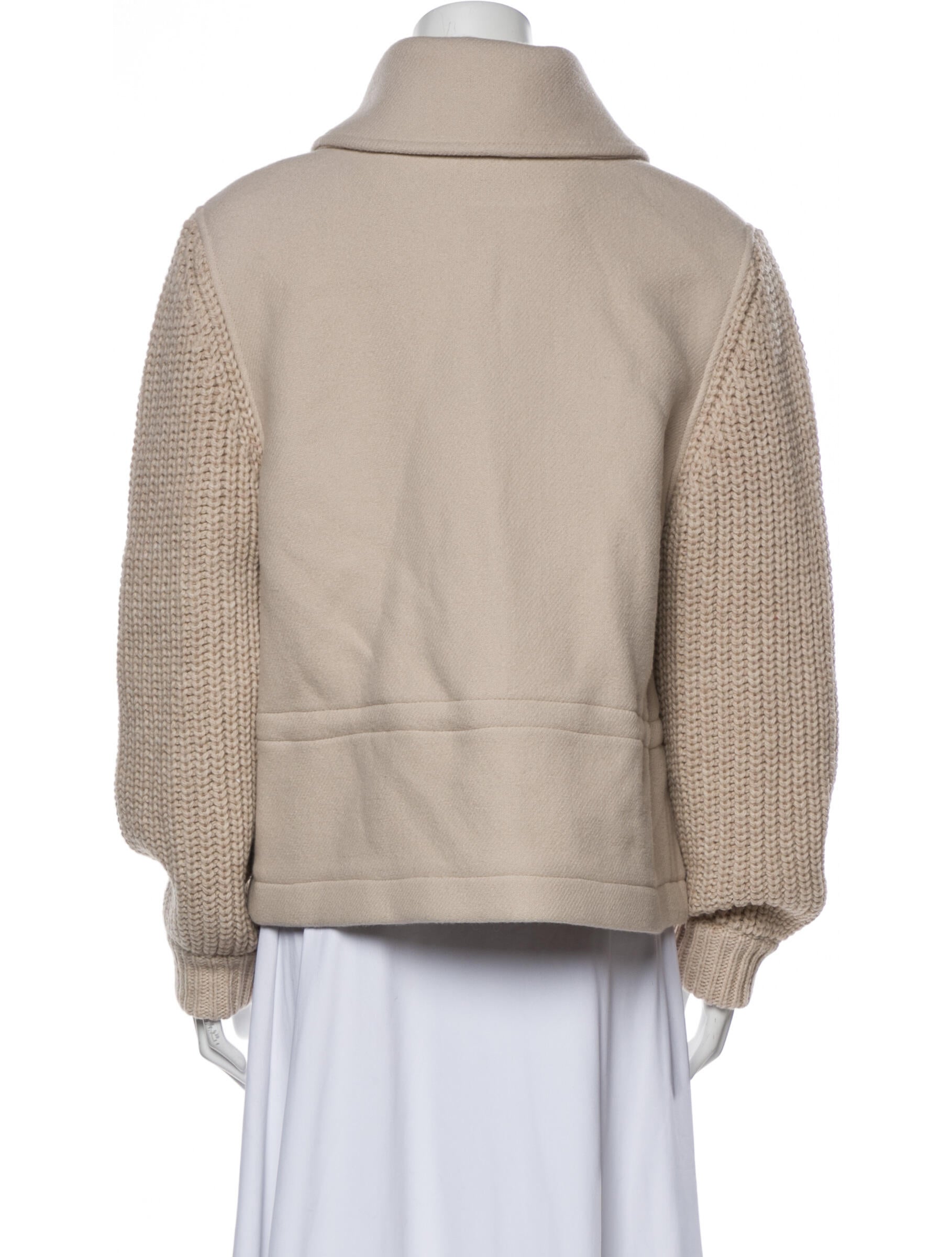 BA&SH Wool Utility Jacket Neutrals Jackets, Clothing W2H25967 The