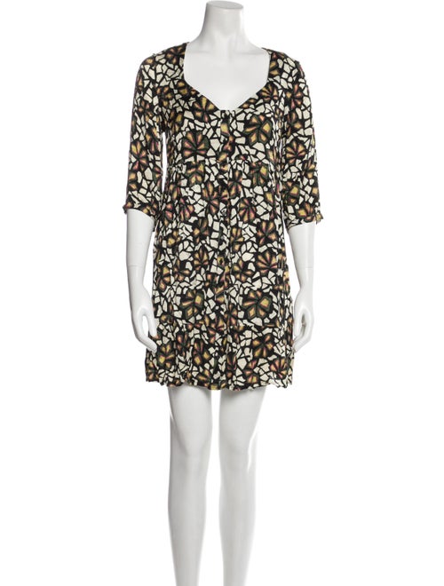 BA&SH Printed Mini Dress