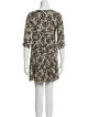 BA&SH Printed Mini Dress