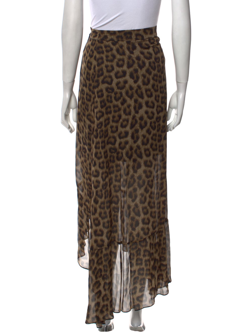 Ba&Sh Animal Print Long Skirt - image 3