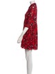 BA&SH Printed Mini Dress