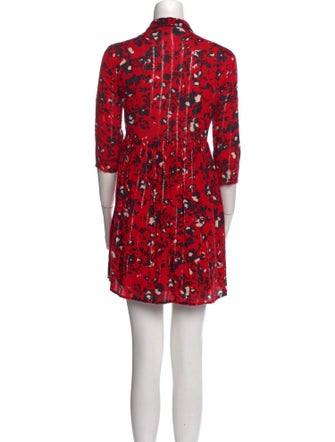 BA&SH Printed Mini Dress
